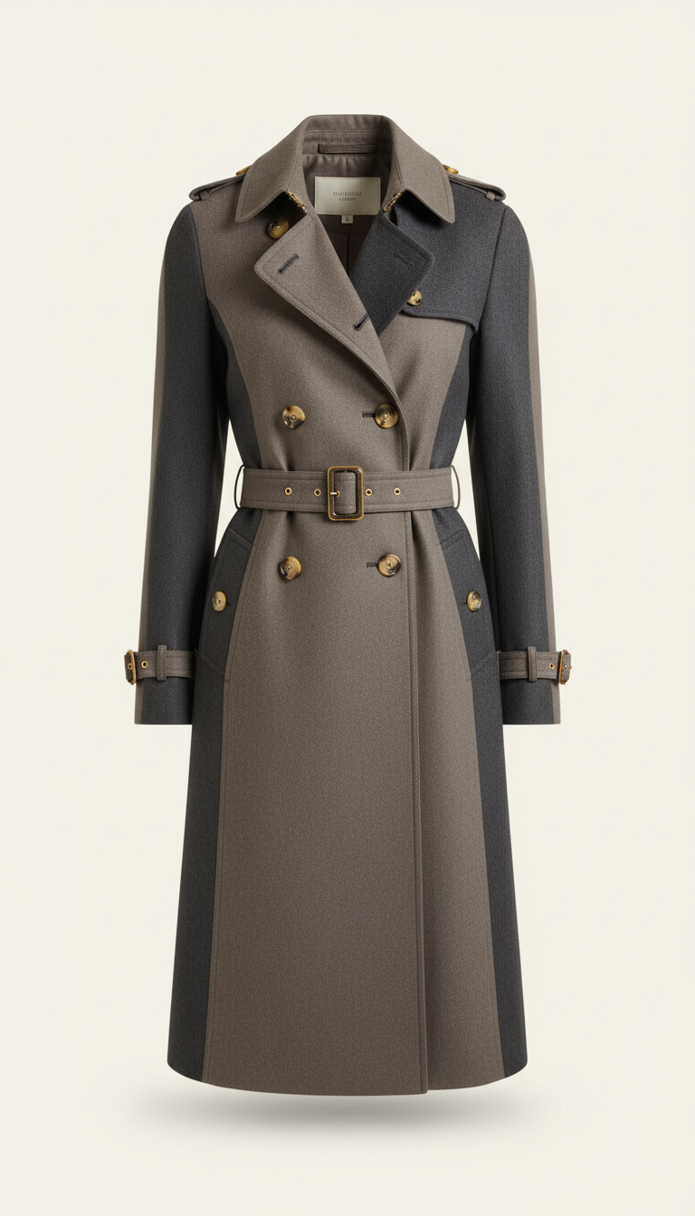 Limited-Edition Wool-Cashmere Trench