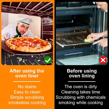 1-10PCS 40X50/33X40Cm Oven Liners Grill Mat Onstick BBQ Grill Liners Reusable Arbecue Baking Liners Cook Pad Microwave Oven Tool