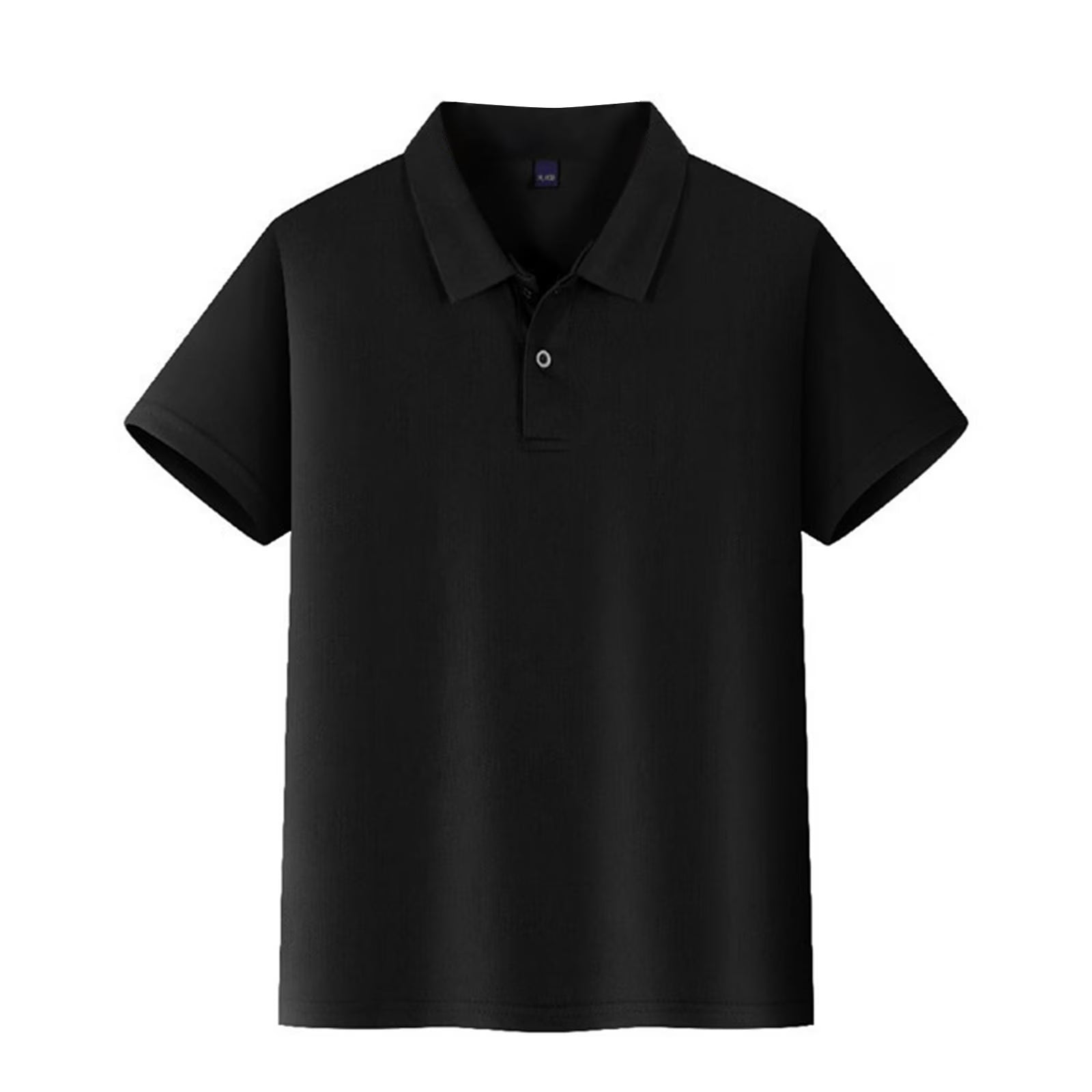 Polo Shirts for Boys Size 6-7 Kids Golf Short Sleeve School Uniform Toddler Girls Summer Collared T Shirt Dress Athletic Outfit (Black)