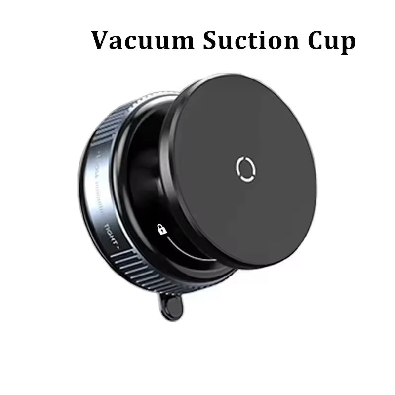 Vacuum Magnet Bracket Upgraded Version Multi-Angles Adjustment Strong Magnetic Suck Design Foldable Car Navigation Phone Holder