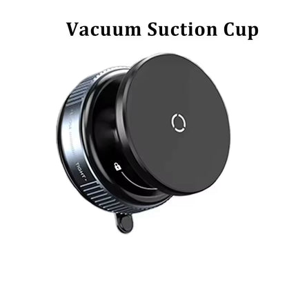 Vacuum Magnet Bracket Upgraded Version Multi-Angles Adjustment Strong Magnetic Suck Design Foldable Car Navigation Phone Holder